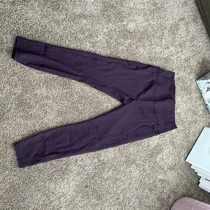 dark purple 7/8th leggings